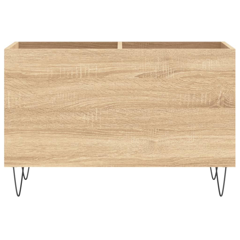 Platenkast 74,5x38x48 cm bewerkt hout