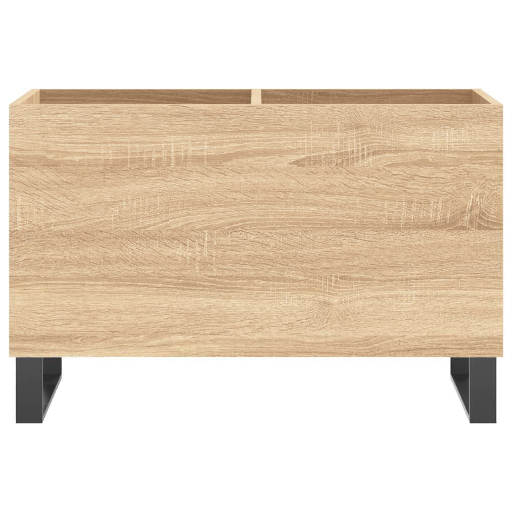 Platenkast 74,5x38x48 cm bewerkt hout