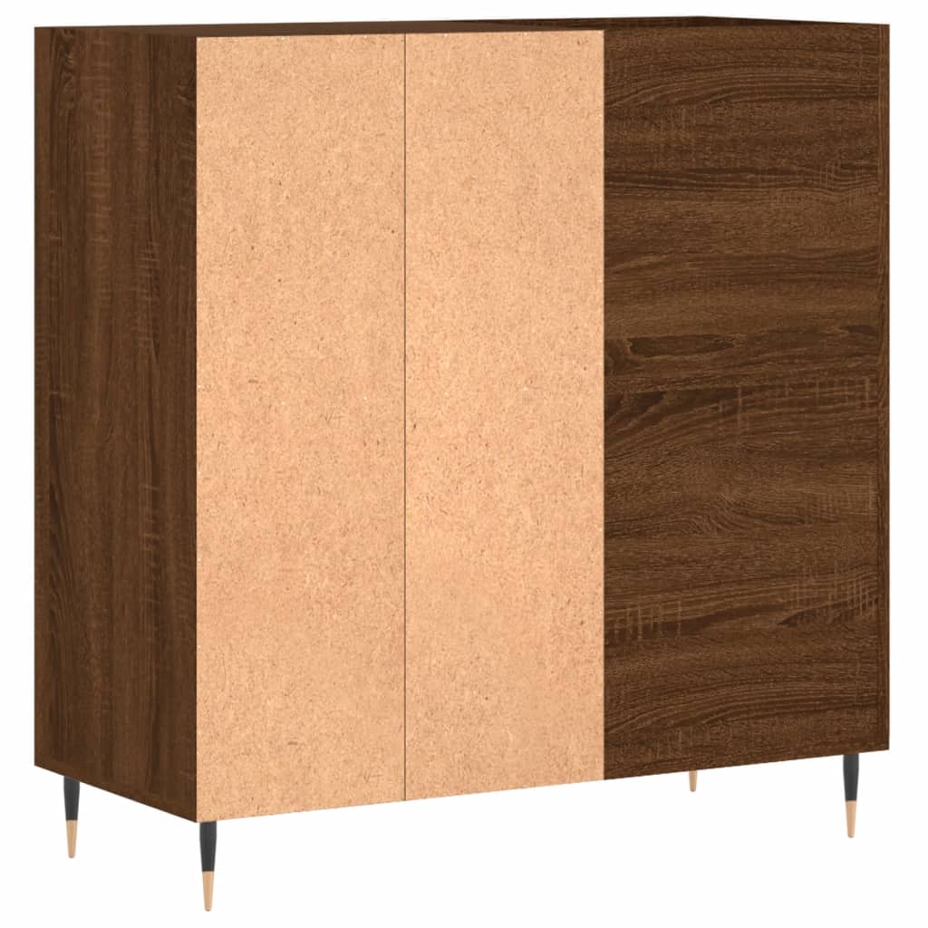 Meuble à disques 84,5x38x89 cm en bois travaillé