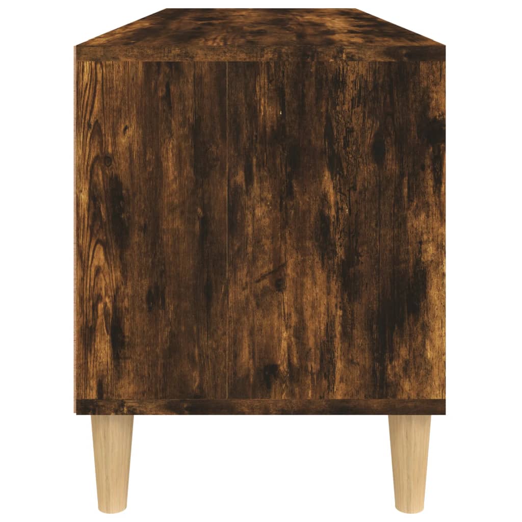 Meuble TV 100x34,5x44,5 cm en bois travaillé