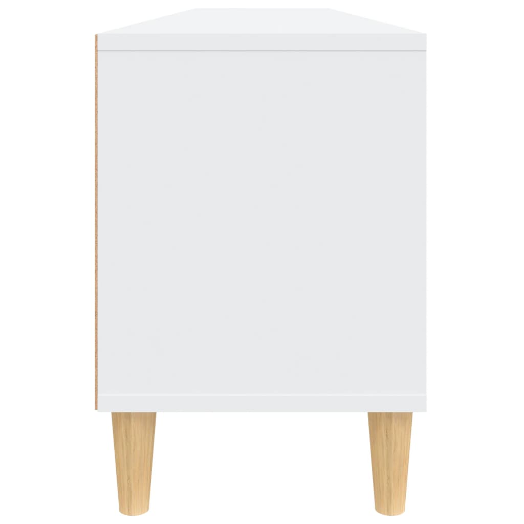 Meuble TV 100x34,5x44,5 cm en bois travaillé