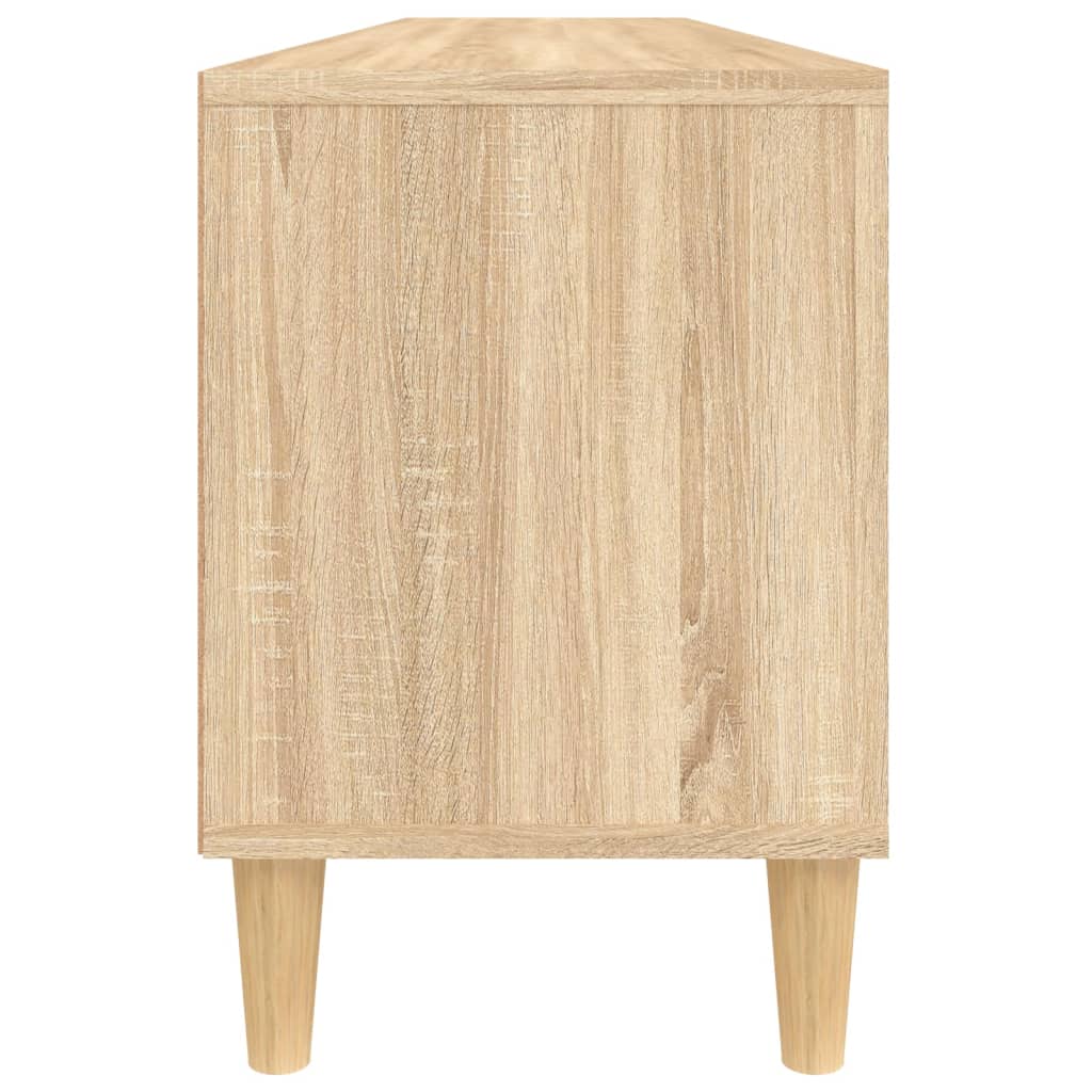 Meuble TV 100x34,5x44,5 cm en bois travaillé