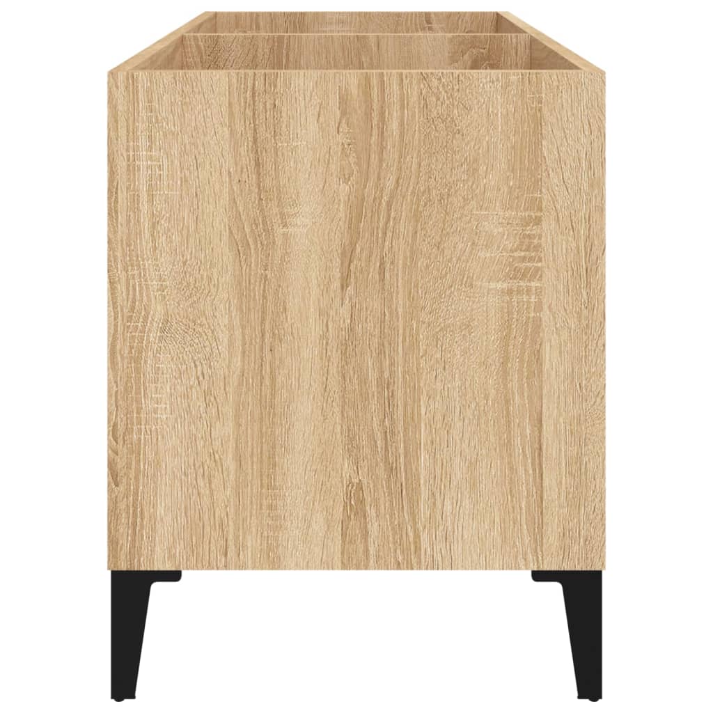 Platenkast 74,5x38x48 cm bewerkt hout