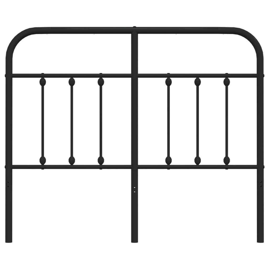 Hoofdbord metaal 120 cm