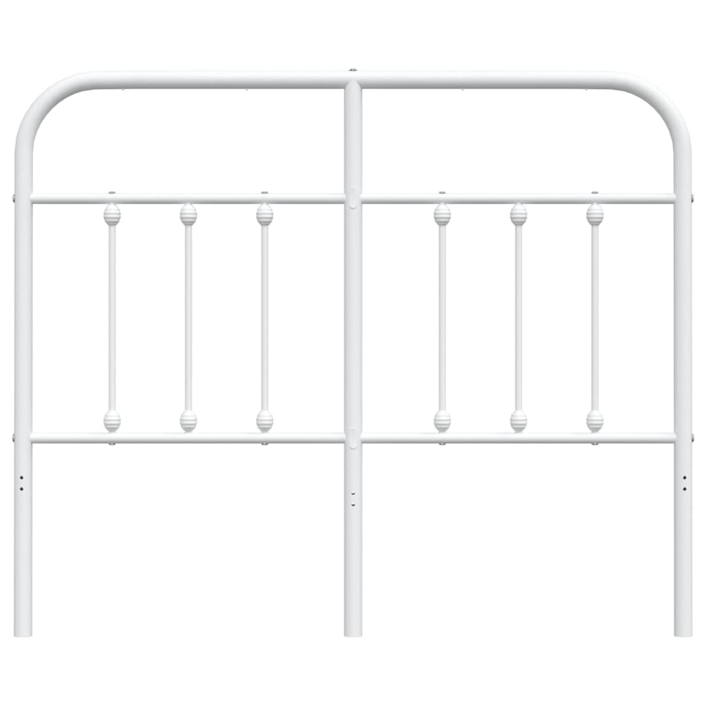 Hoofdbord metaal 120 cm