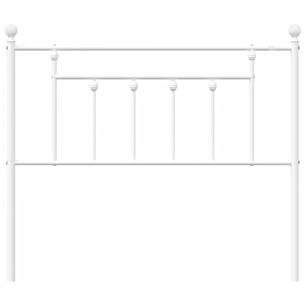 Hoofdbord 80 cm metaal