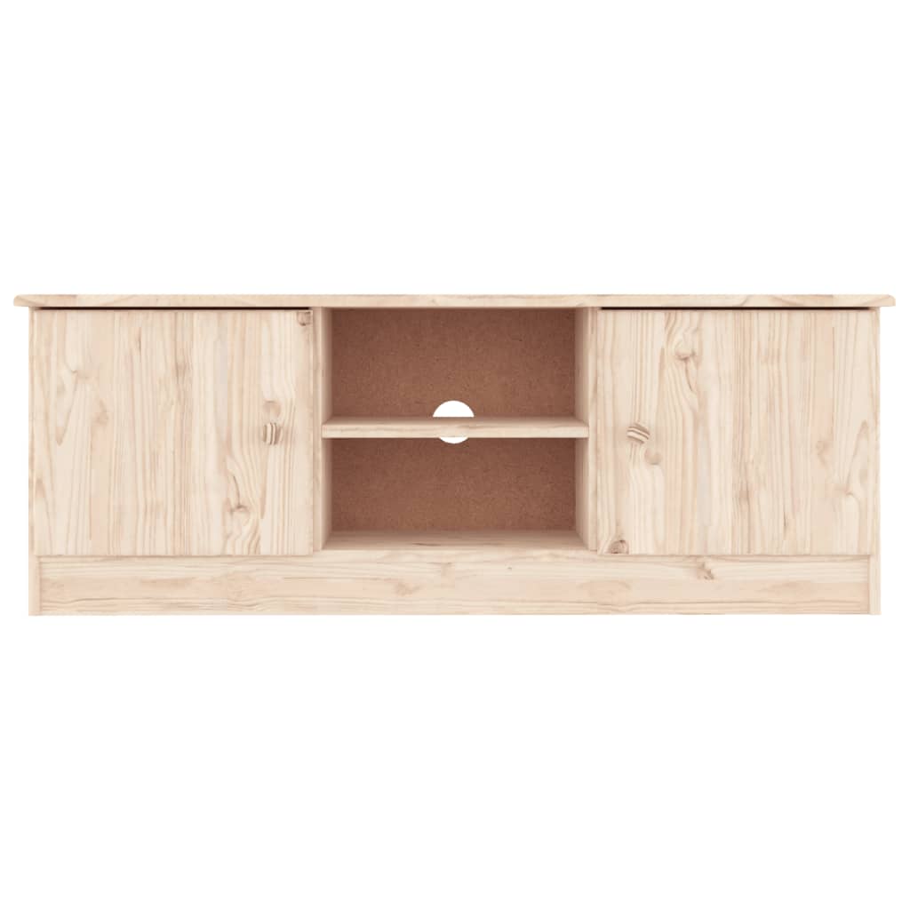 Meuble TV ALTA 112x35x41 cm en bois de pin massif