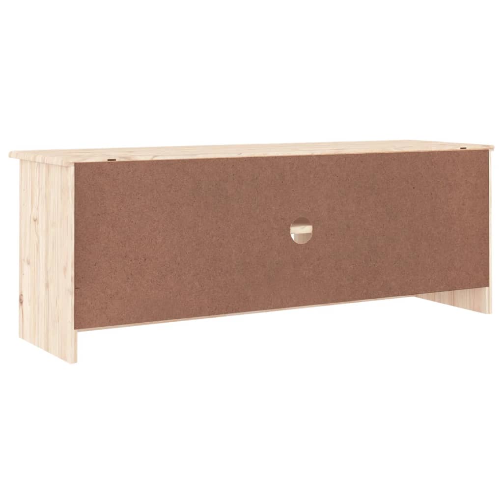 Meuble TV ALTA 112x35x41 cm en bois de pin massif