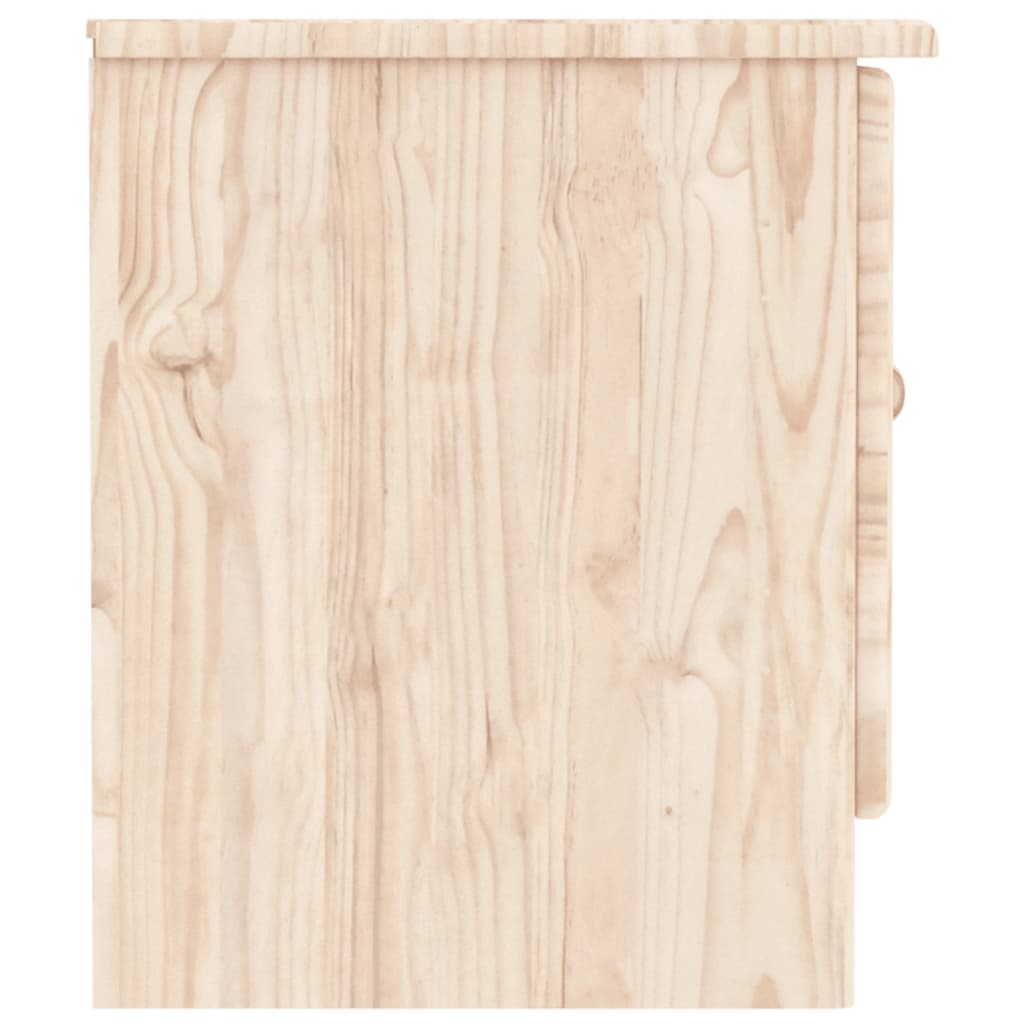 Meuble TV ALTA 112x35x41 cm en bois de pin massif