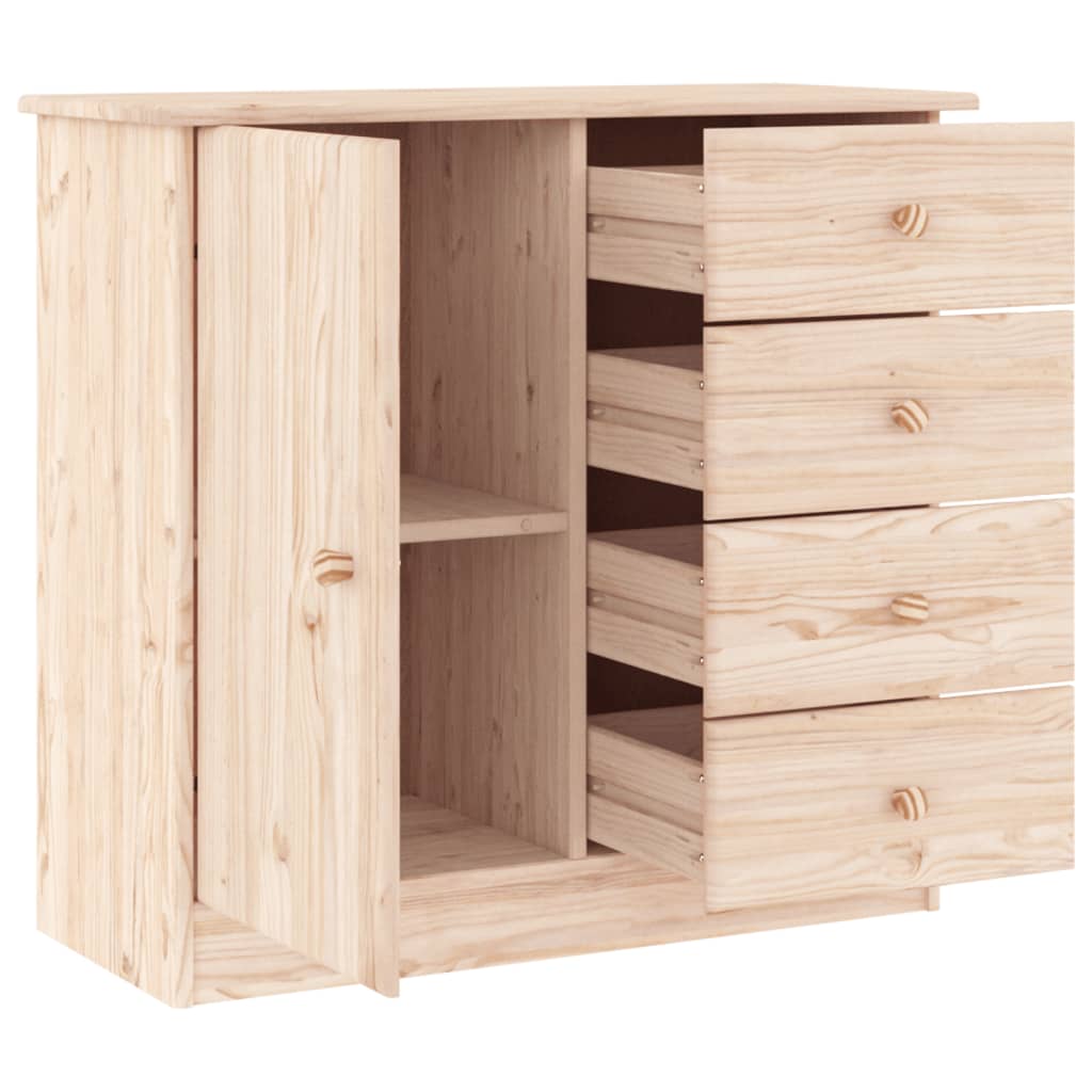 Buffet ALTA 77x35x73 cm en bois de pin massif