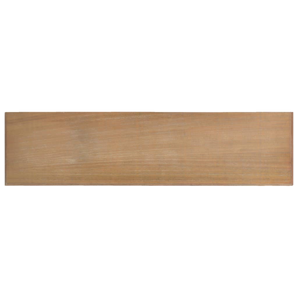 Wandtafel 110x30x76 cm bewerkt hout