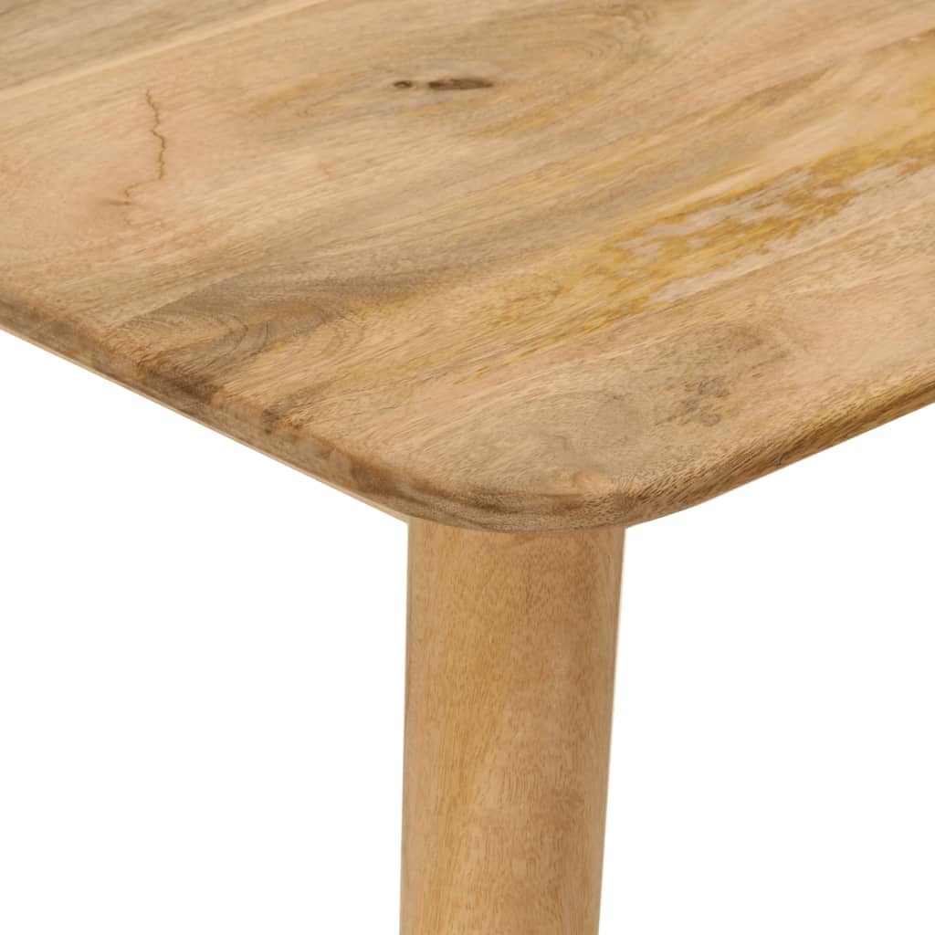 Table à manger 112x52x76 cm en bois de manguier massif