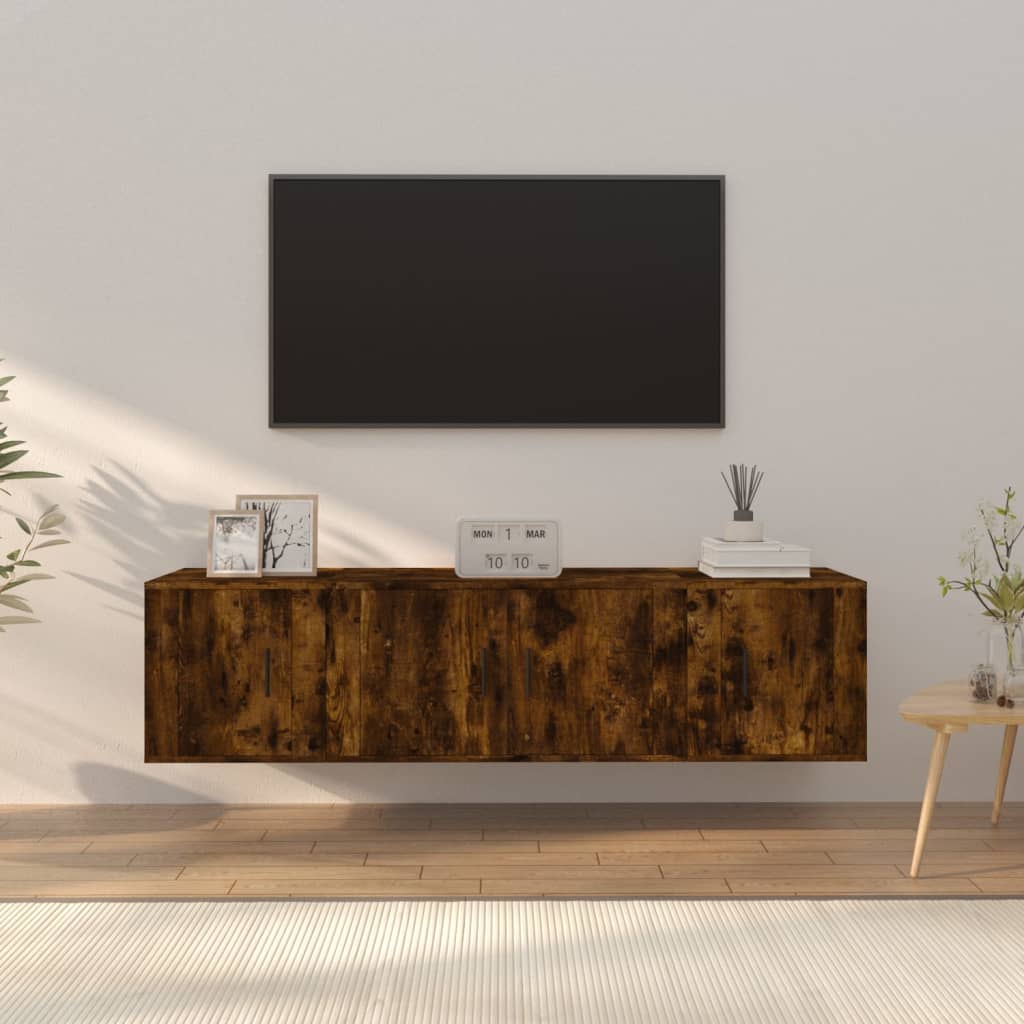 Ensemble de meubles TV 3 pièces en bois