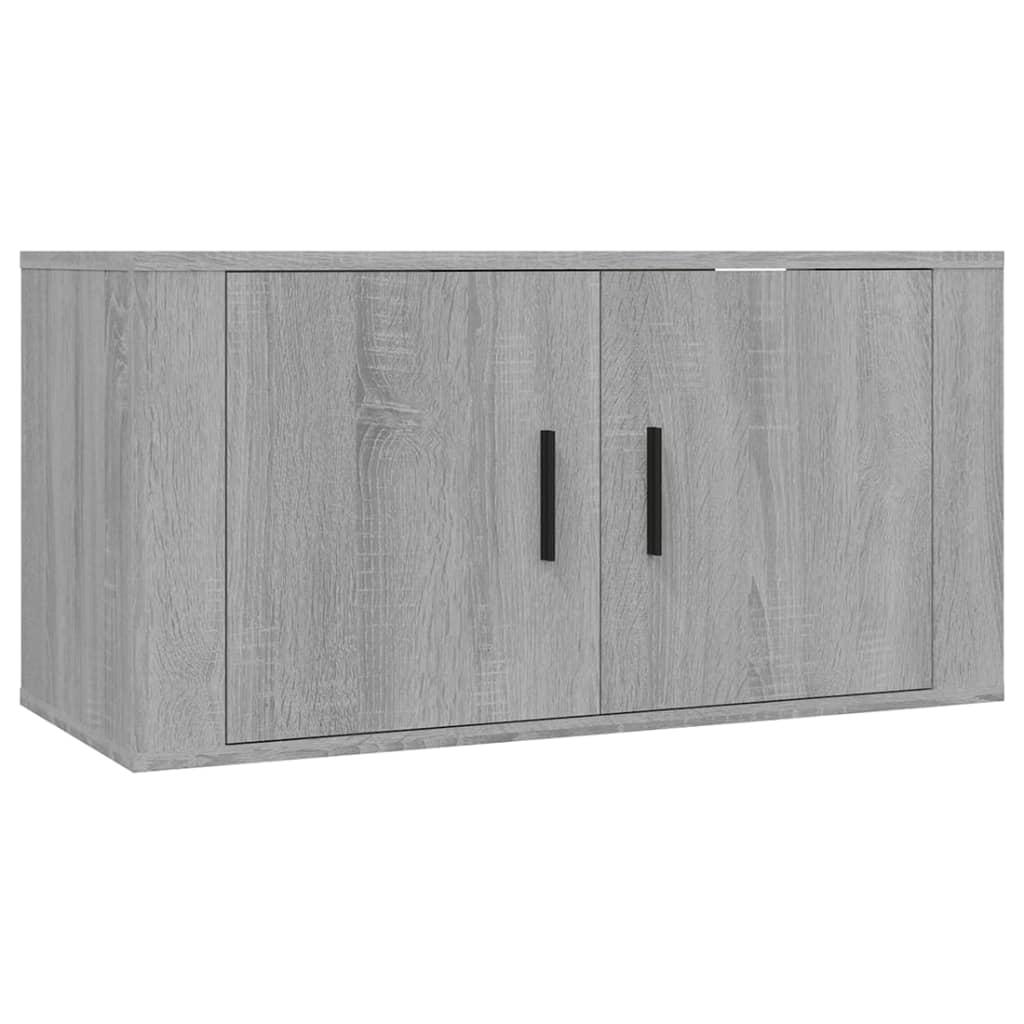 Ensemble de meubles TV 3 pièces en bois