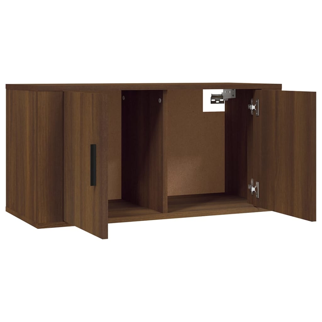 Ensemble de meubles TV 3 pièces en bois