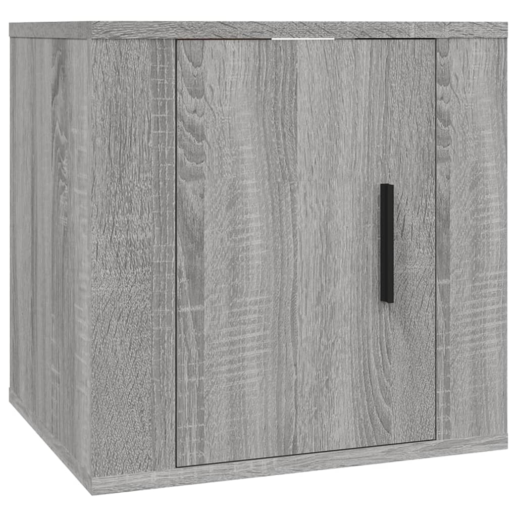 Ensemble meuble TV 2 pièces en bois couleur chêne