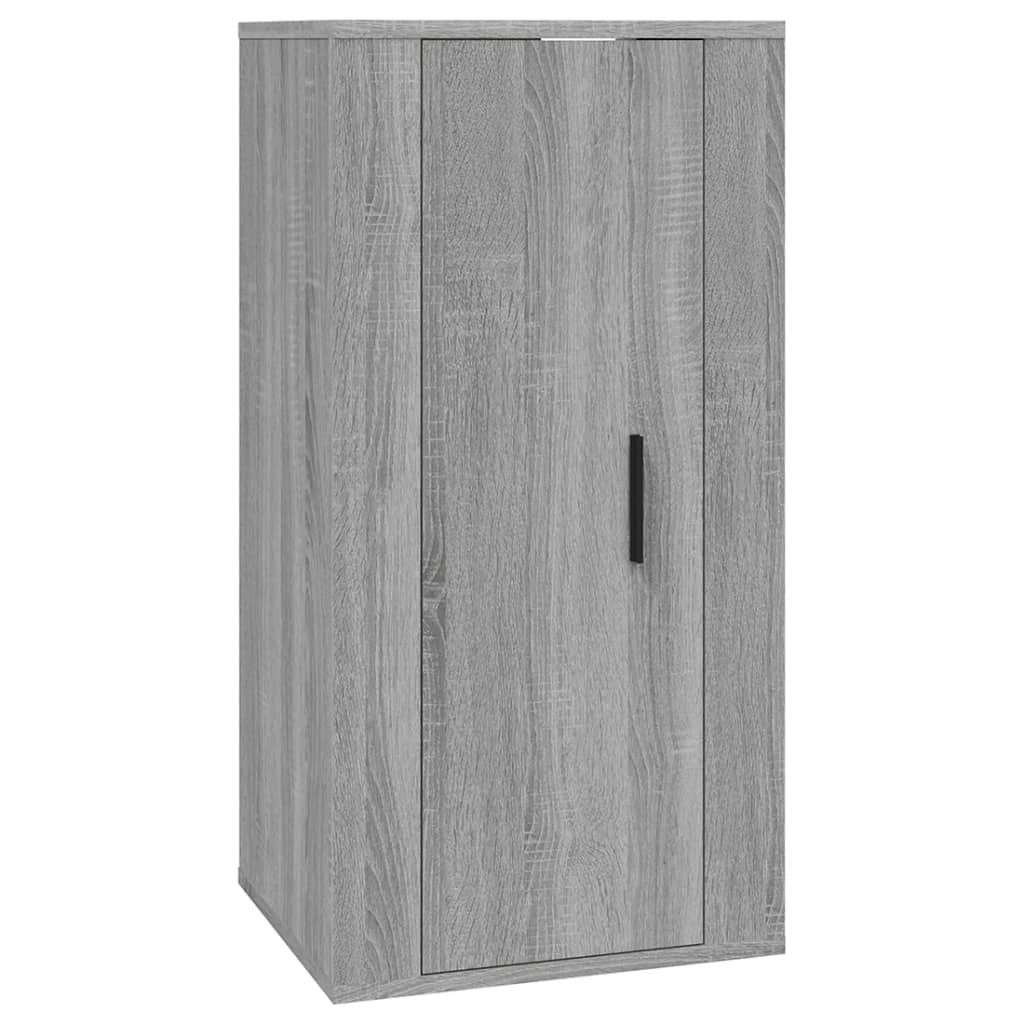 Ensemble meuble TV 5 pièces en bois couleur chêne