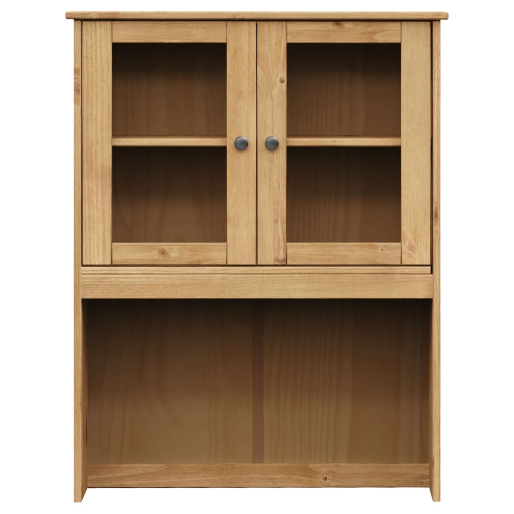 Armoire haute VIGO 78x40x175 cm en bois de pin massif