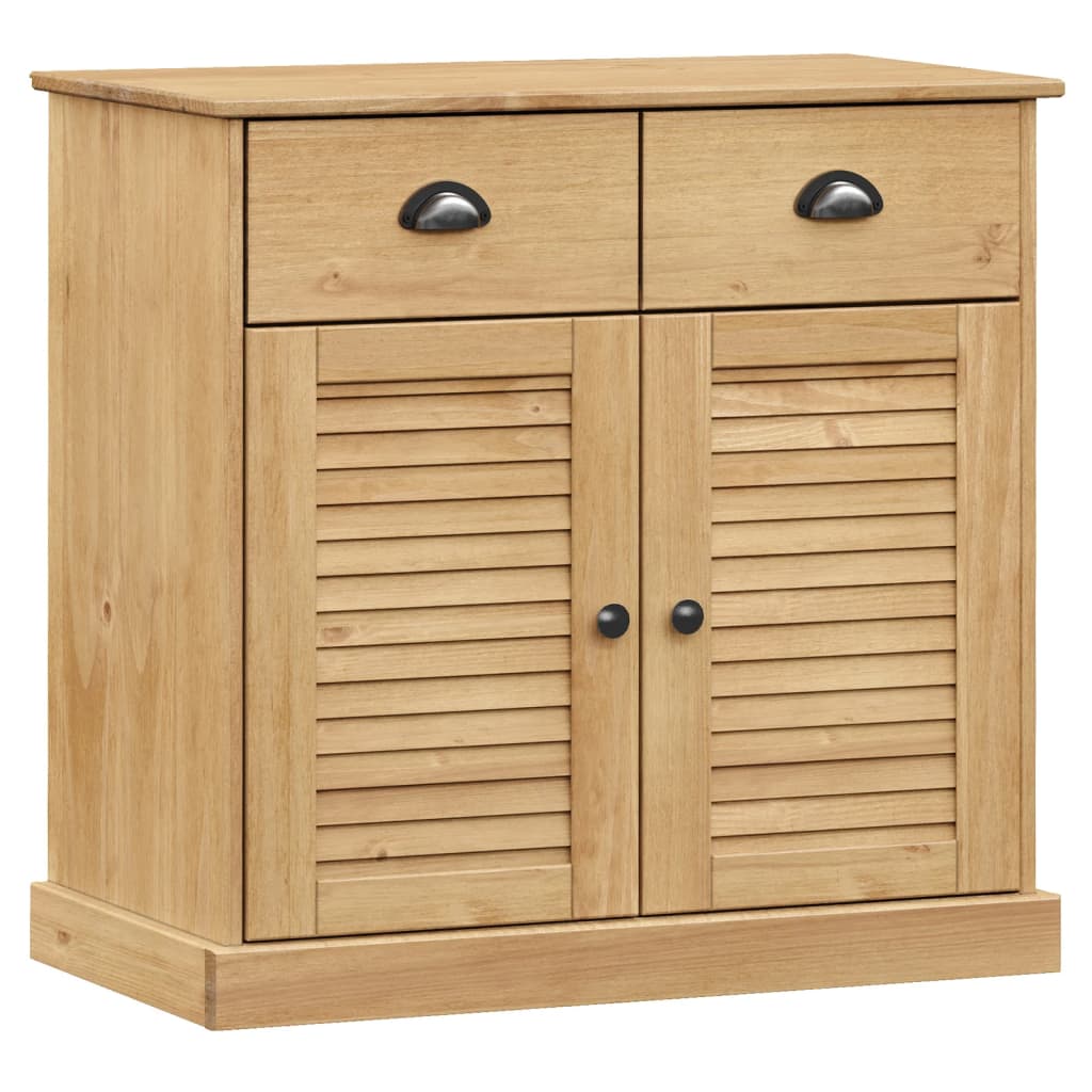 Armoire haute VIGO 78x40x175 cm en bois de pin massif