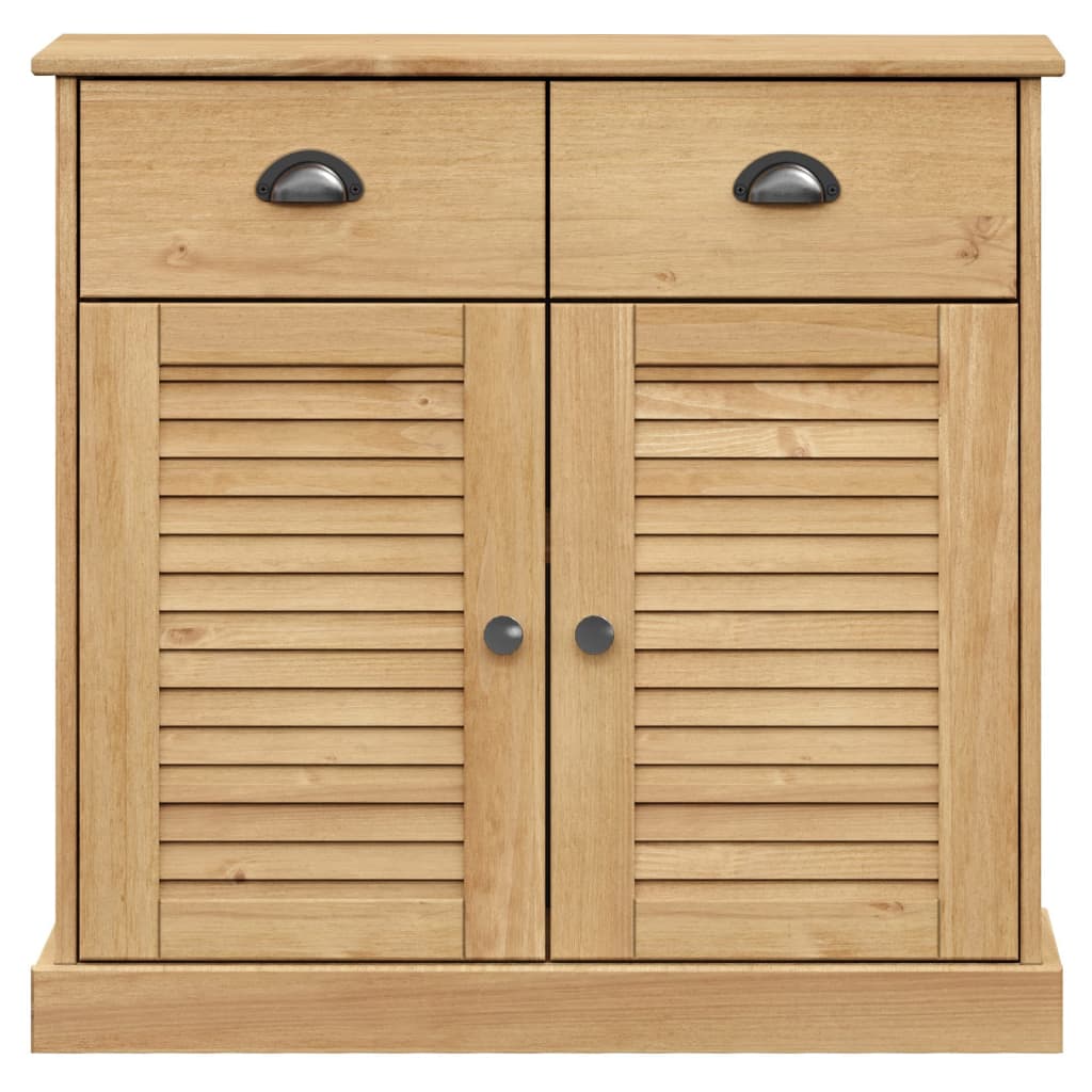 Armoire haute VIGO 78x40x175 cm en bois de pin massif