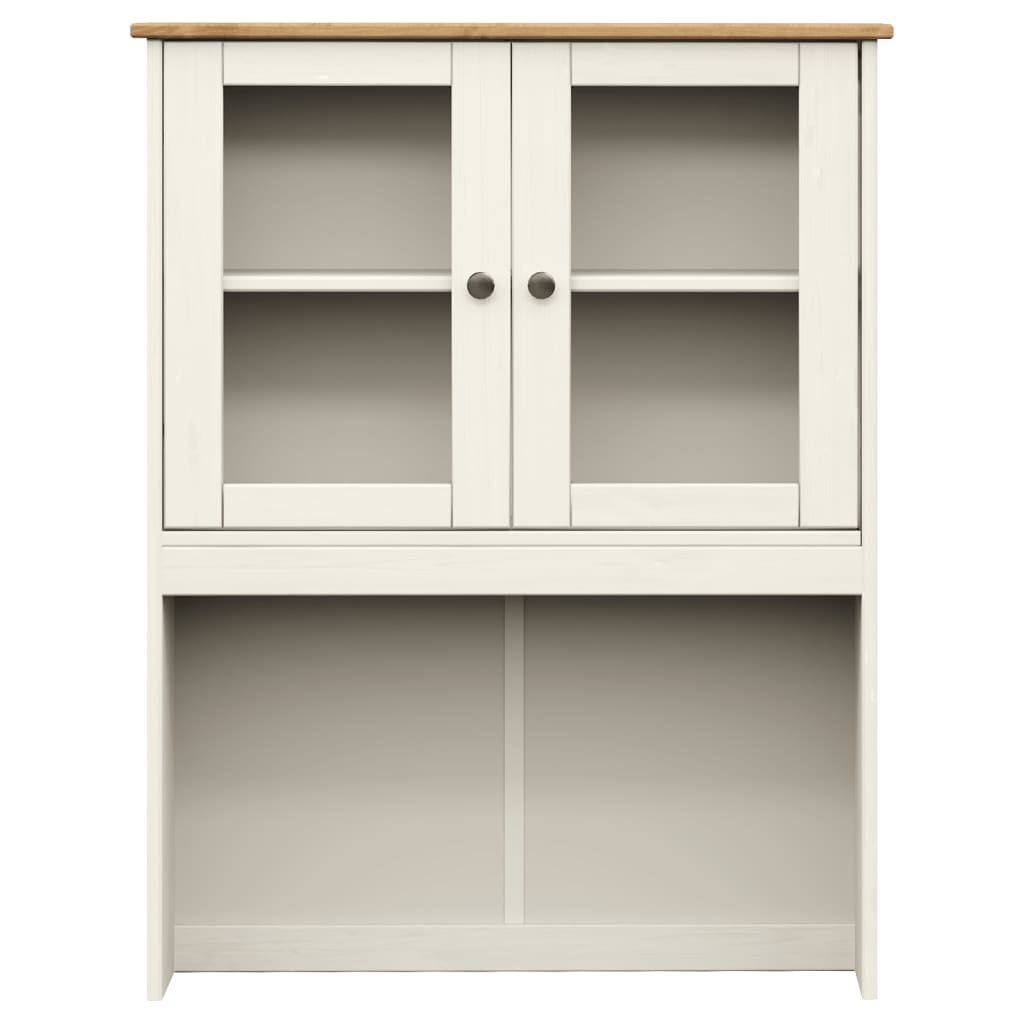 Armoire haute VIGO 78x40x175 cm en bois de pin massif