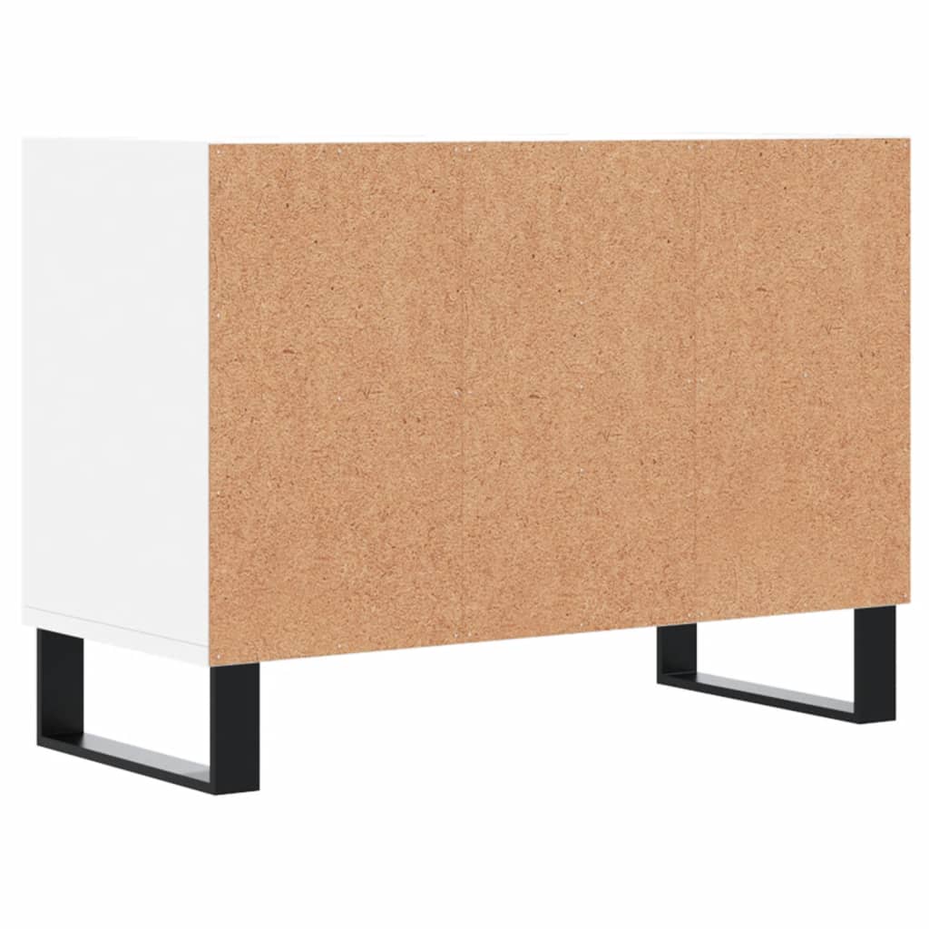 Tv-meubel 69,5x30x50 cm bewerkt hout eikenkleurig