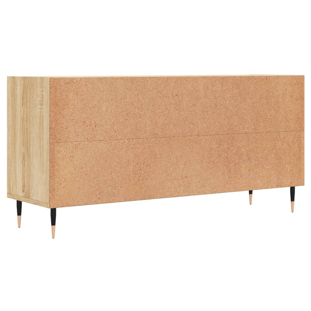 Tv-meubel 103,5x30x50 cm bewerkt hout bruin eikenkleur