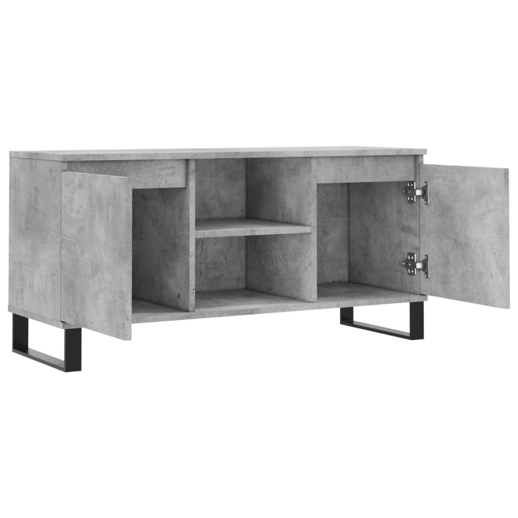 Tv-meubel 104x35x50 cm bewerkt hout