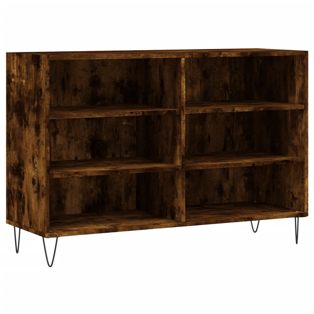 Buffet 103,5x35x70 cm en bois travaillé