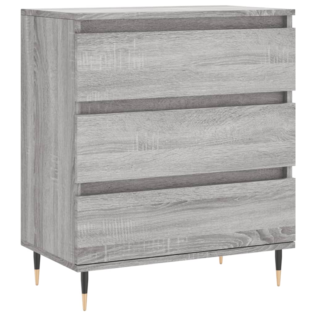 Dressoir 60x35x70 cm bewerkt hout