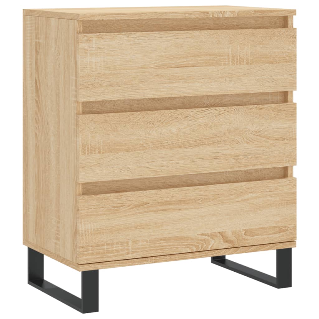 Dressoir 60x35x70 cm bewerkt hout