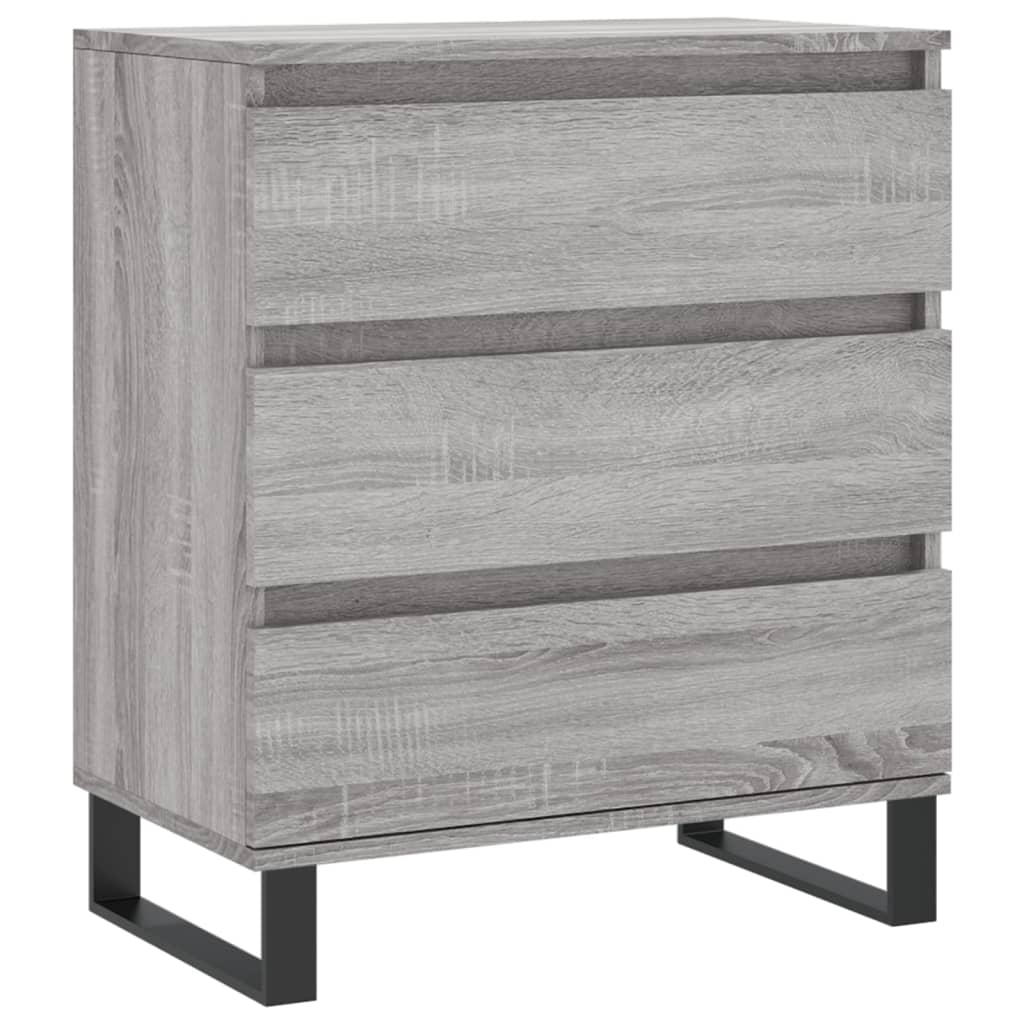 Dressoir 60x35x70 cm bewerkt hout