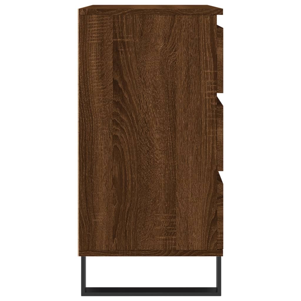 Dressoir 60x35x70 cm bewerkt hout