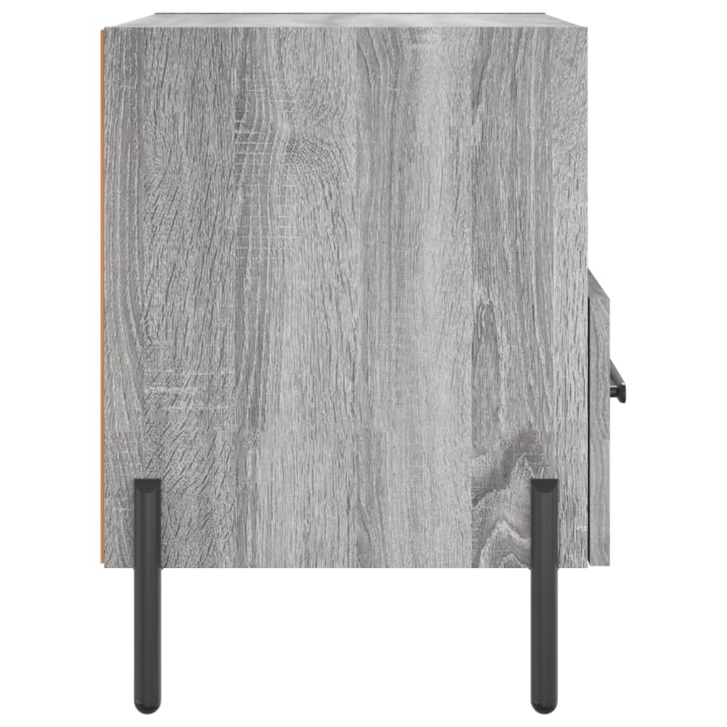 Table de chevet 40x35x47,5 cm en bois travaillé