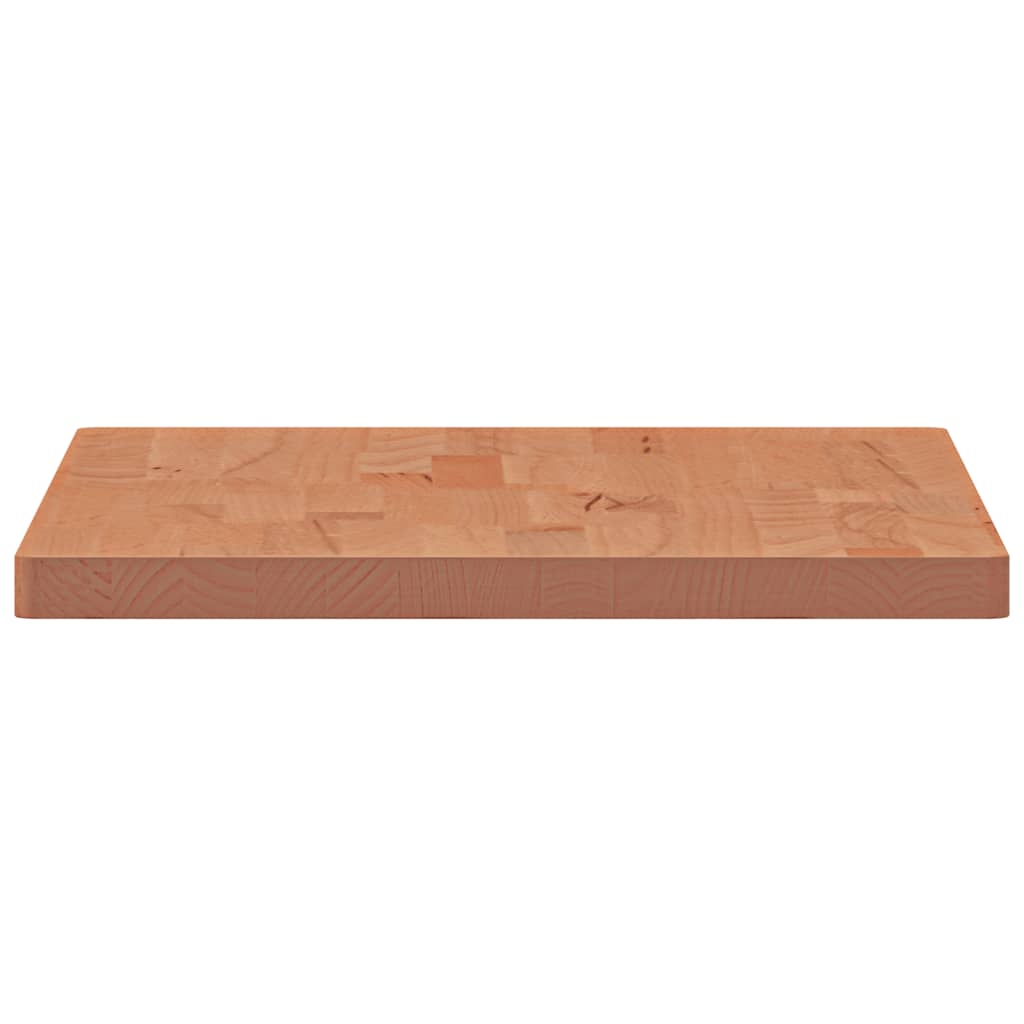 Tafelblad rechthoekig 100x50x4 cm massief beukenhout