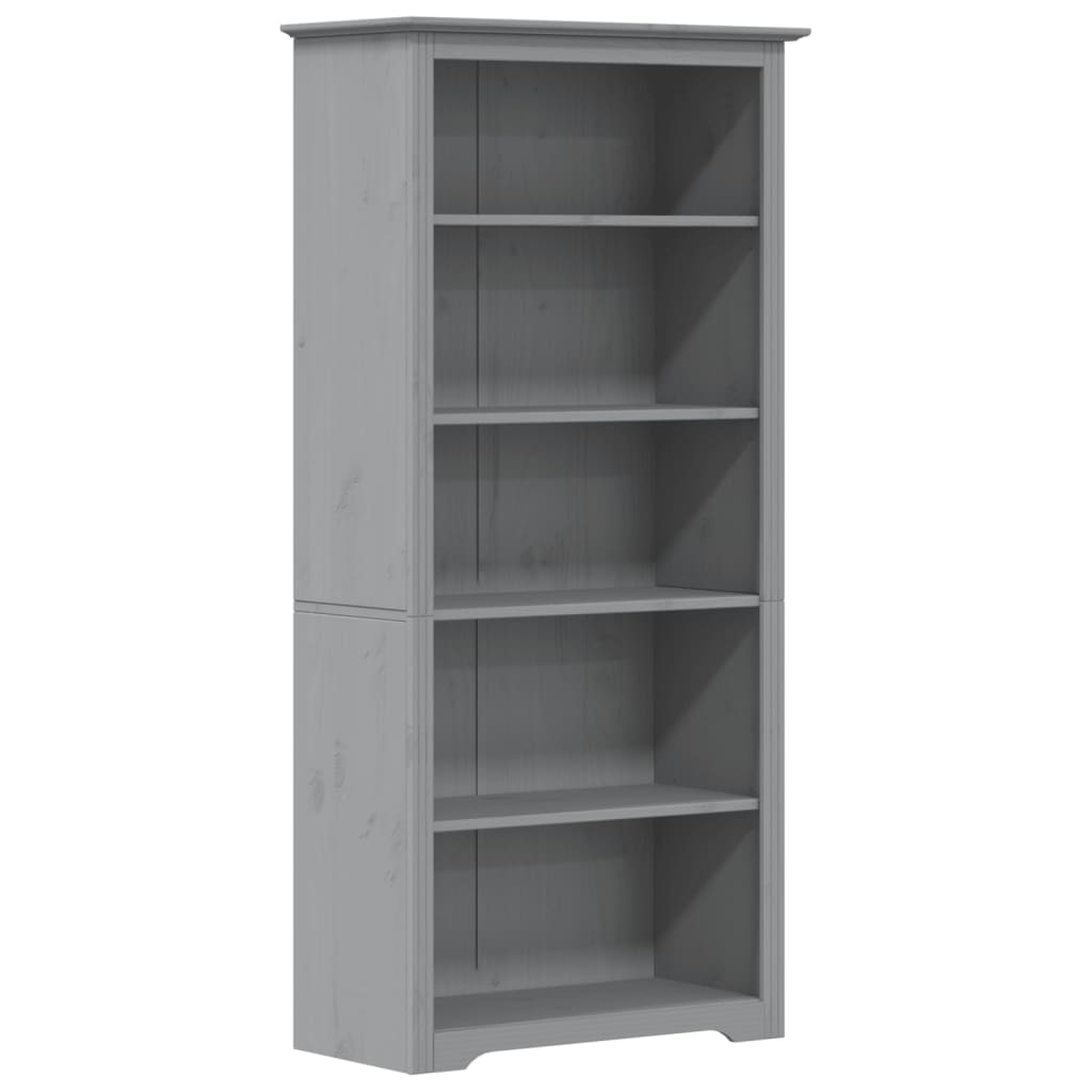 Boekenkast 5-laags BODO 82x40x173 cm massief grenenhout