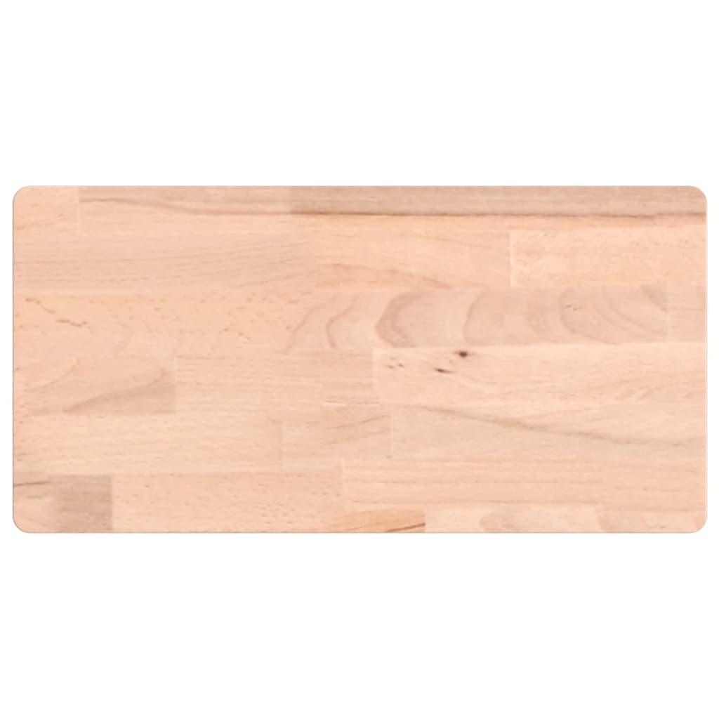 Wandschap 100x20x4 cm massief beukenhout