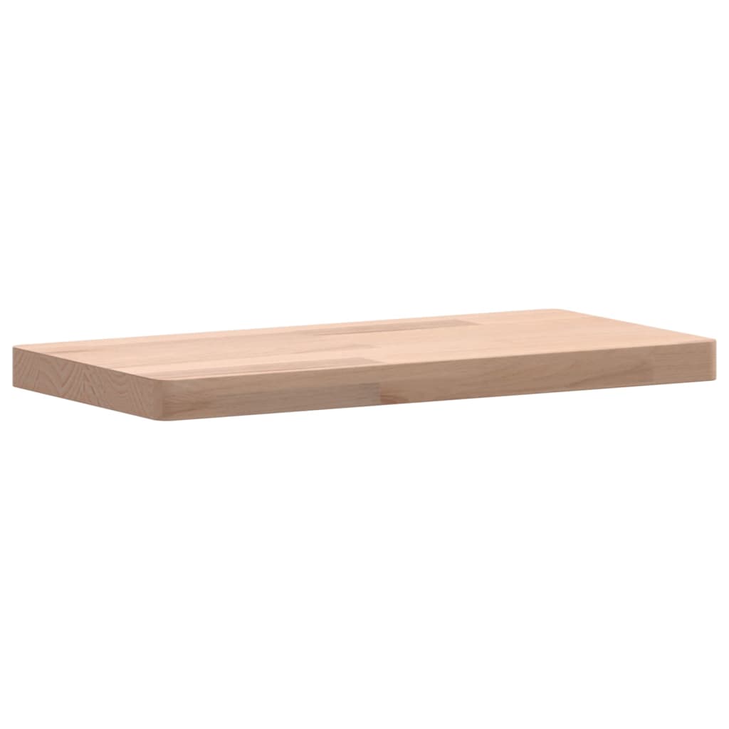 Wandschap 60x20x2,5 cm massief beukenhout