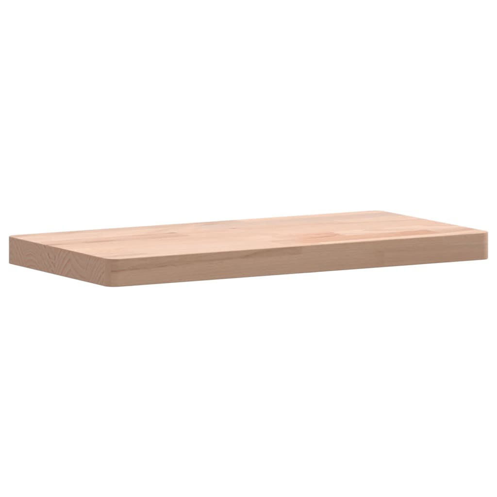 Wandschap 60x20x2,5 cm massief beukenhout