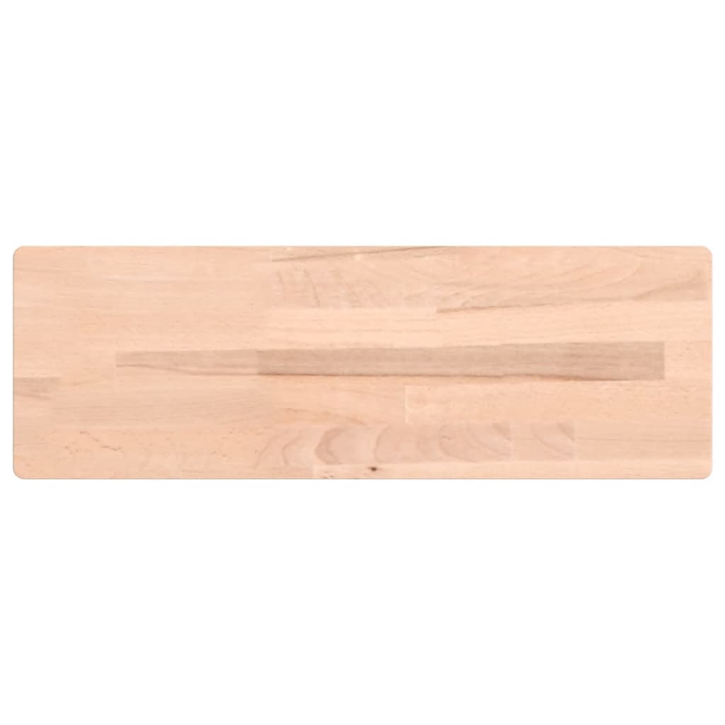 Wandschap 100x20x4 cm massief beukenhout