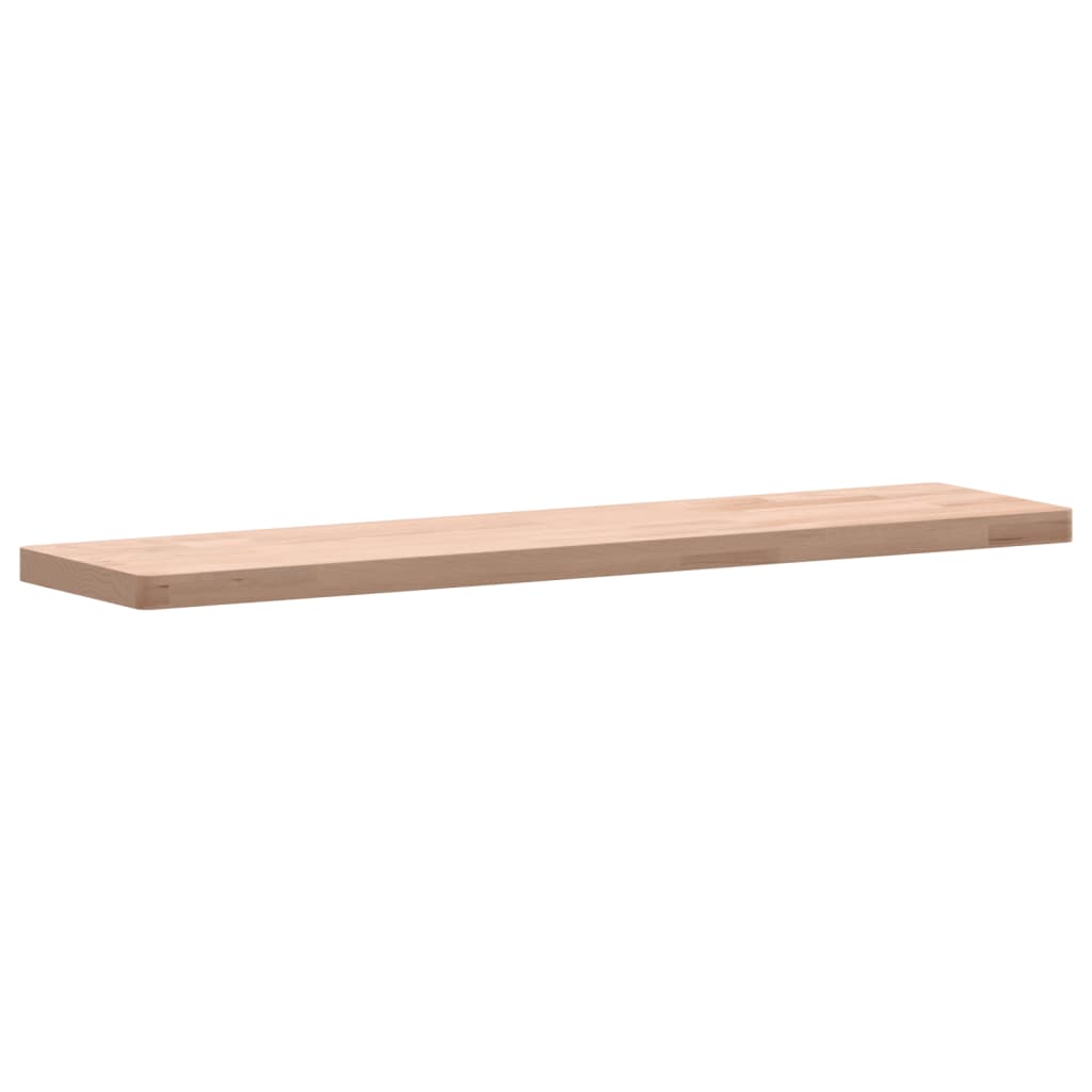 Wandschap 100x20x4 cm massief beukenhout