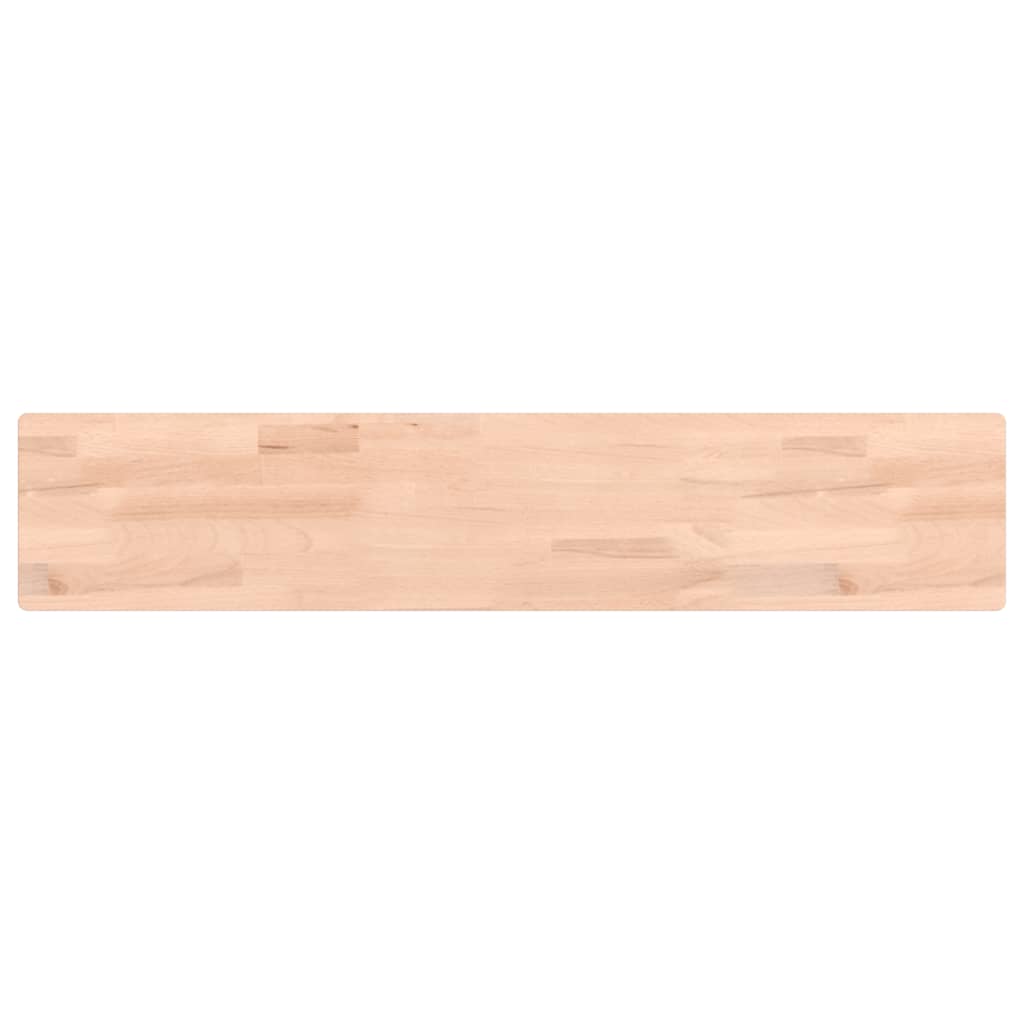 Wandschap 60x20x4 cm massief beukenhout