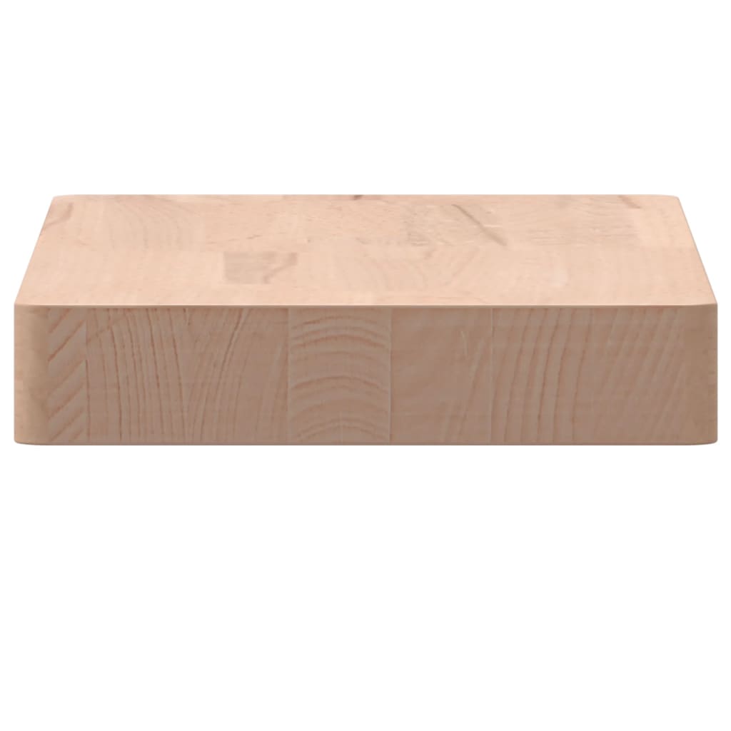 Wandschap 100x20x4 cm massief beukenhout