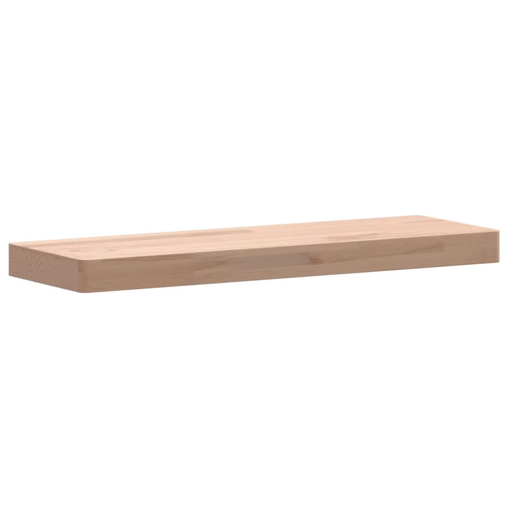 Wandschap 60x20x2,5 cm massief beukenhout