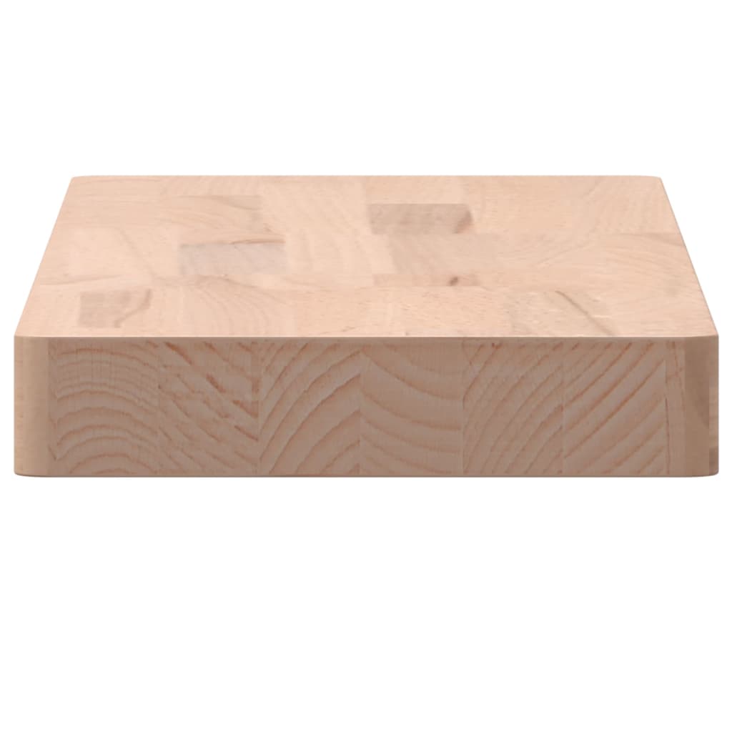 Wandschap 60x20x2,5 cm massief beukenhout