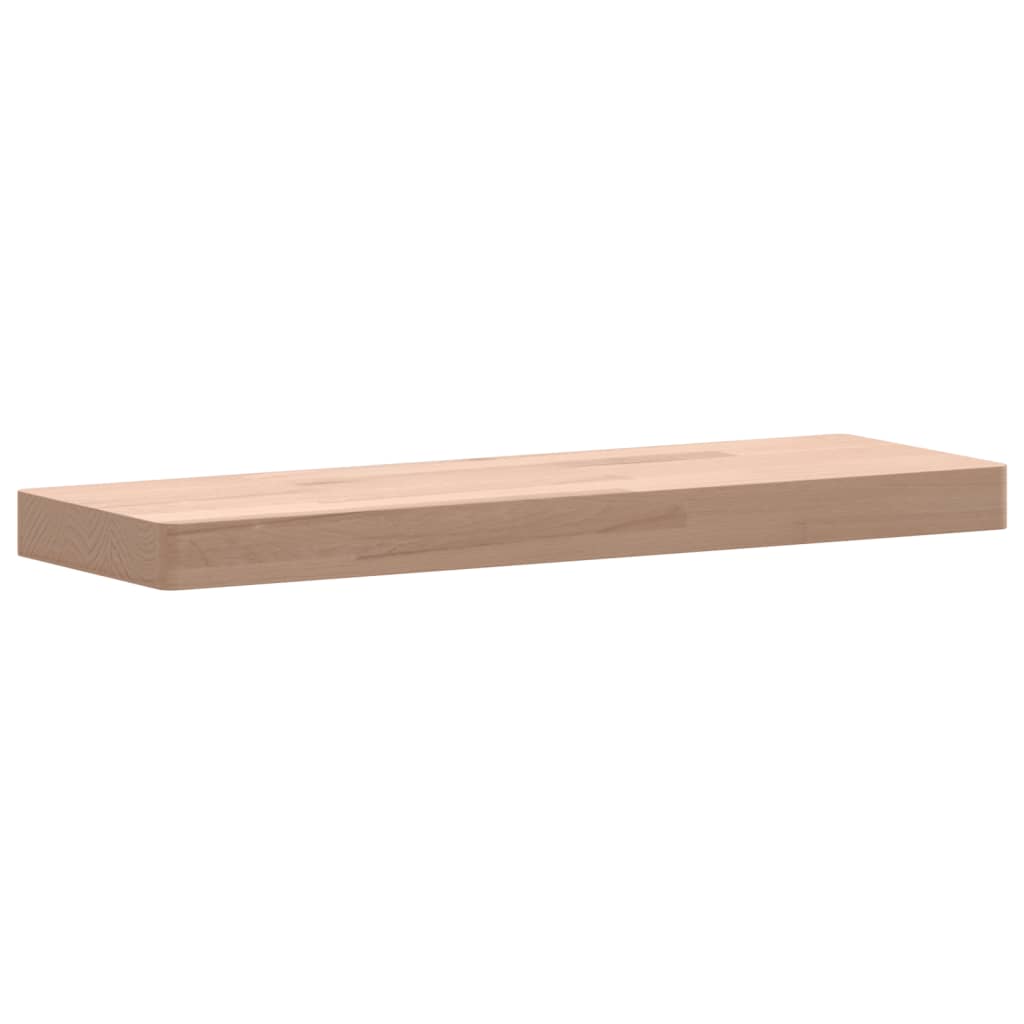 Wandschap 60x20x2,5 cm massief beukenhout