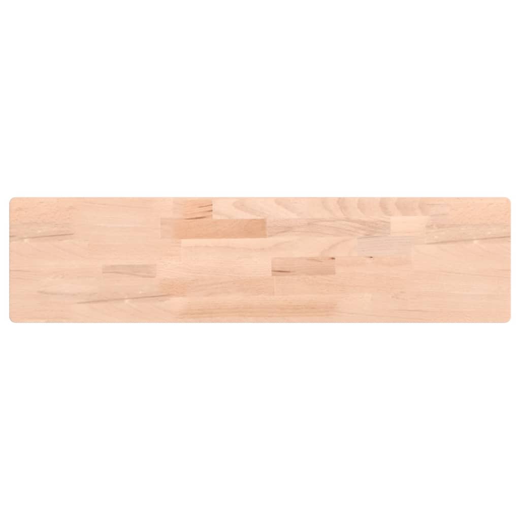 Wandschap 100x20x4 cm massief beukenhout