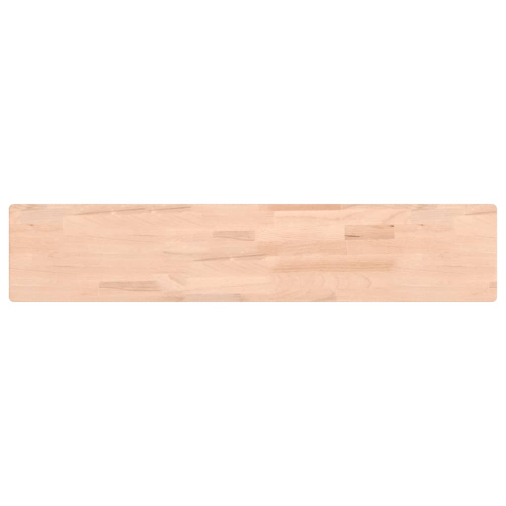 Wandschap 60x20x4 cm massief beukenhout