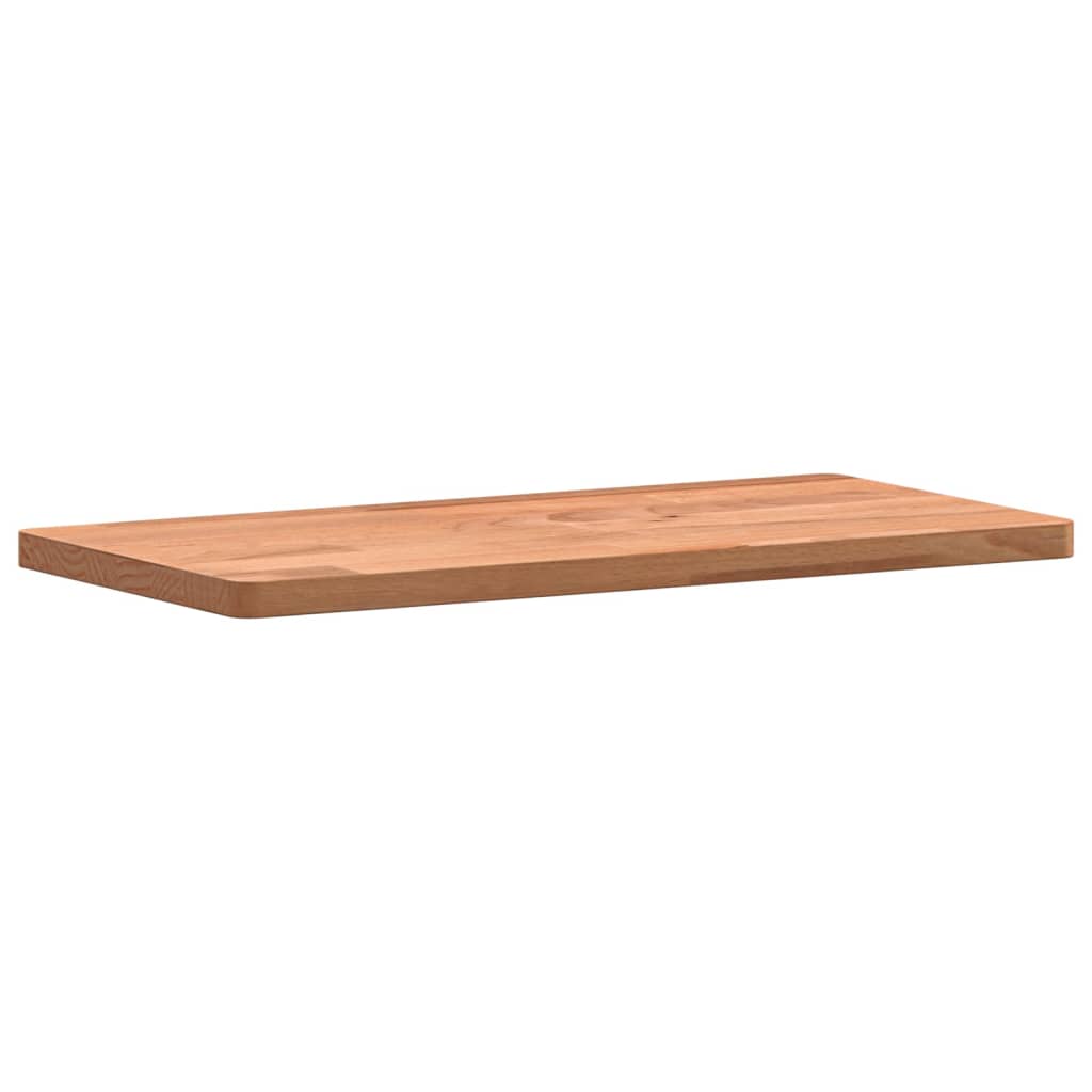 Wandschap 100x20x4 cm massief beukenhout