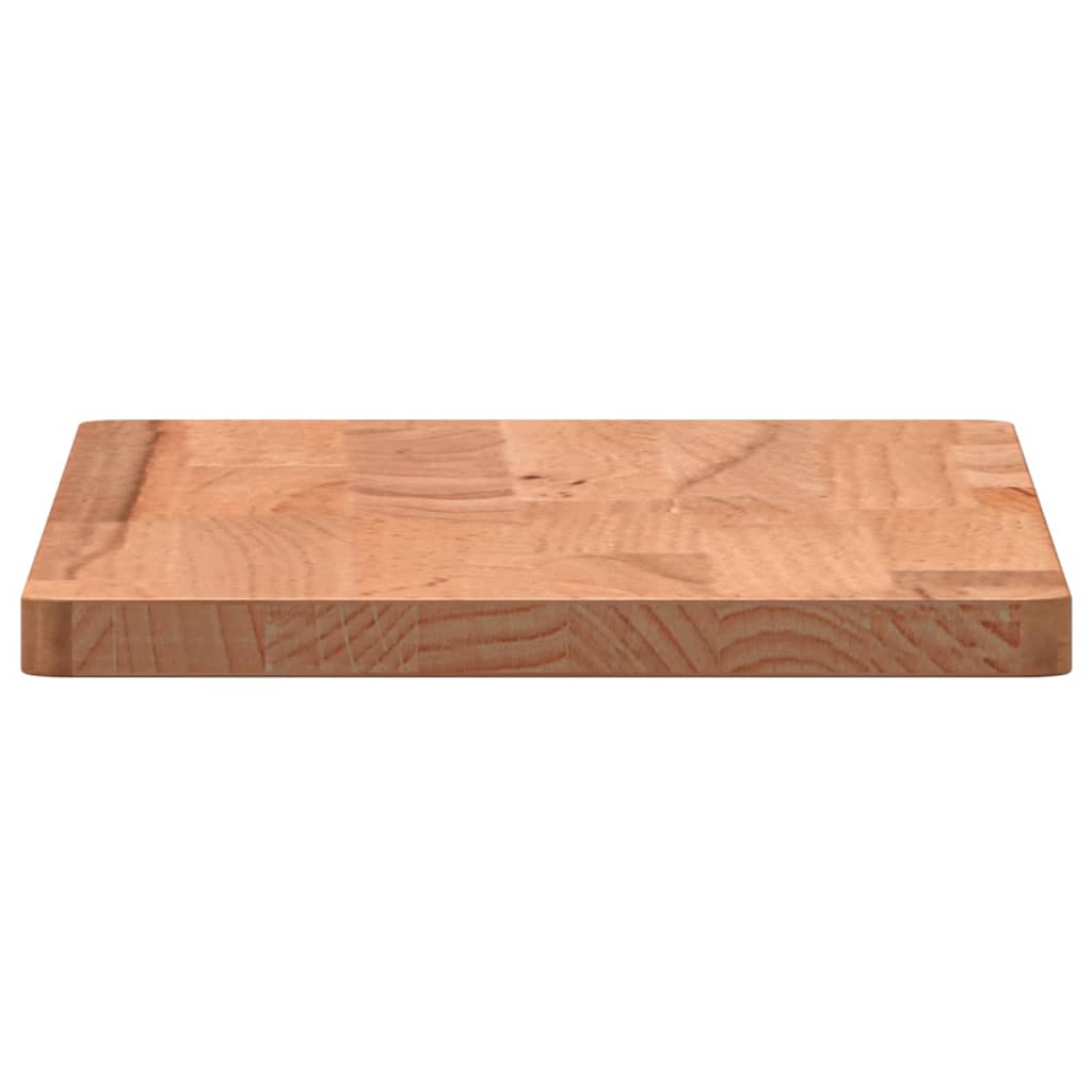 Wandschap 60x20x2,5 cm massief beukenhout